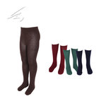 PLAIN MID -CALF OR KNEE-HIGH SOCKS 