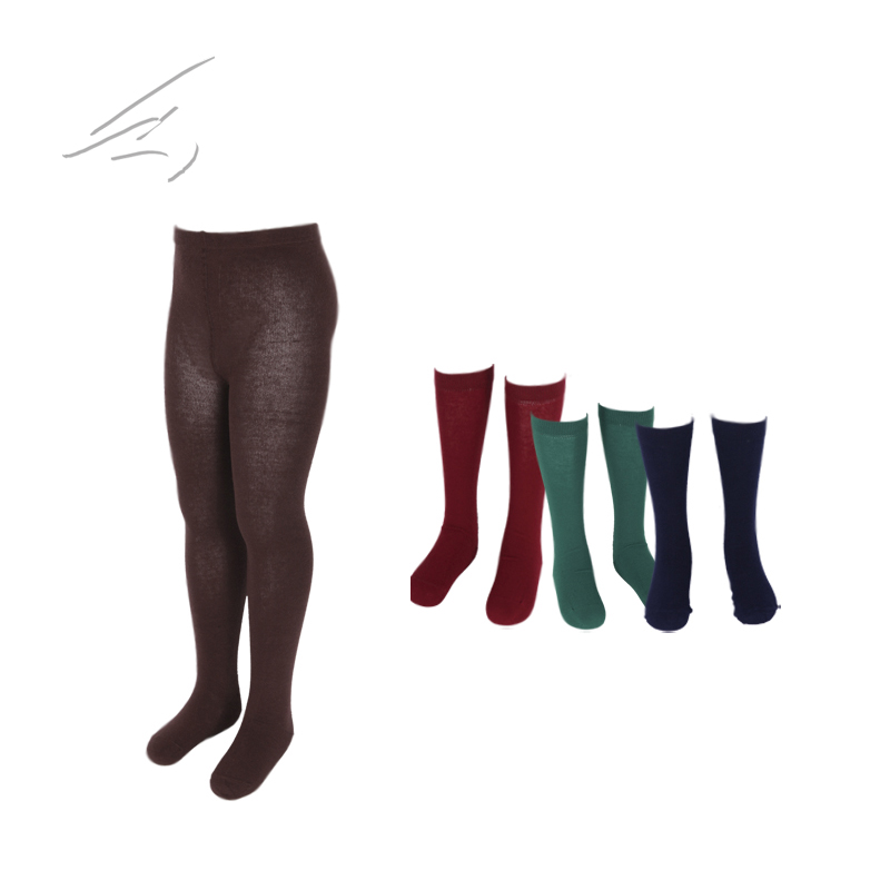 PLAIN MID -CALF OR KNEE-HIGH SOCKS - Imagem