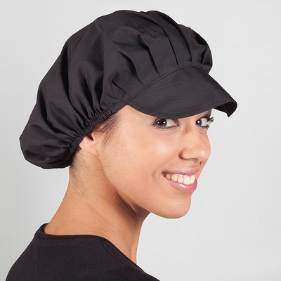 WOMEN'S BLACK POPLIN HAT  (pack of  10)