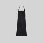 DELANTAL CON PETO CINTA DE CUERO 72X80 CM