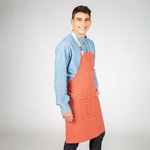 APRON WITH BIB LINKED BUCKLE 80X68 CM
