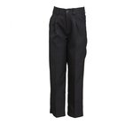 ELASTICATED AND ZIP UP TROUSERS