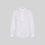 CAMISA MUJER LINO/COTTON CUELLO MAO KAULA