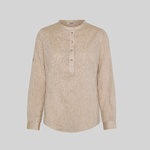 CAMISA MUJER LINO/COTTON CUELLO MAO KAULA