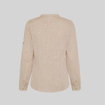 CAMISA MUJER LINO/COTTON CUELLO MAO KAULA