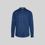 CHEMISE HOMME LIN/COTON COL MAO TIWI
