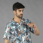 CAMICIA UOMO COLLETO A REVERS HAWAII
