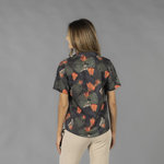 CAMISA MUJER CUELLO SOLAPA HAWAIANA