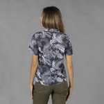 CAMISA MUJER CUELLO SOLAPA HAWAIANA