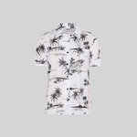 CAMISA SENHORA COLARINHO SOLAPA HAWAIANA

