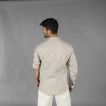 SHIRT MAN CHAMBRAY MAO COLLAR  NIAS
