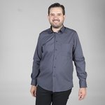 CAMICIA UOMO 1 TASCA M/LUNGA NERA
