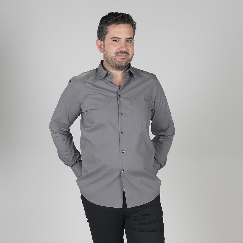 CAMISA HOMEM 1 BOLSO M/COMPRIDA - Imagem