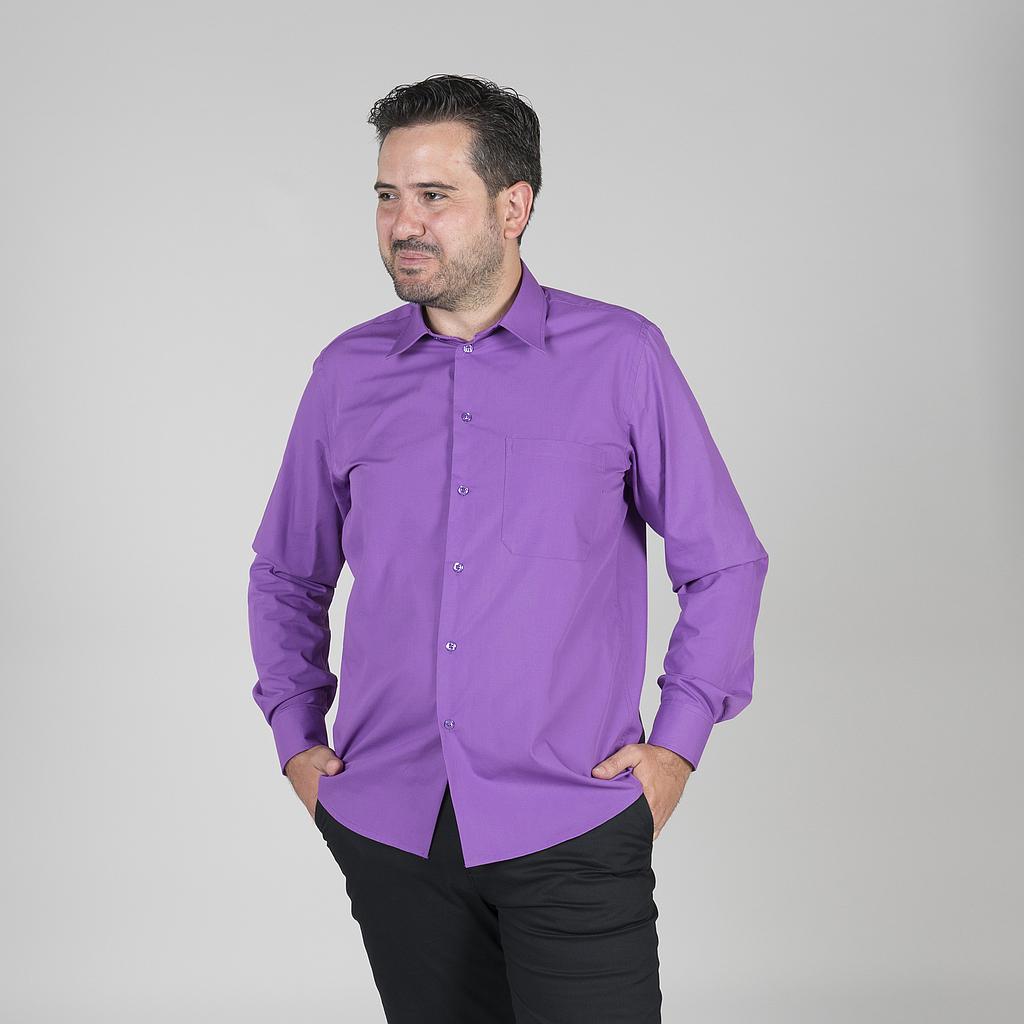 CAMISA HOMEM 1 BOLSO M/COMPRIDA - Imagem