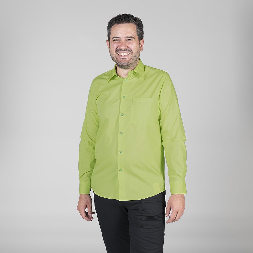 CAMISA HOMEM 1 BOLSO M/COMPRIDA - Imagem