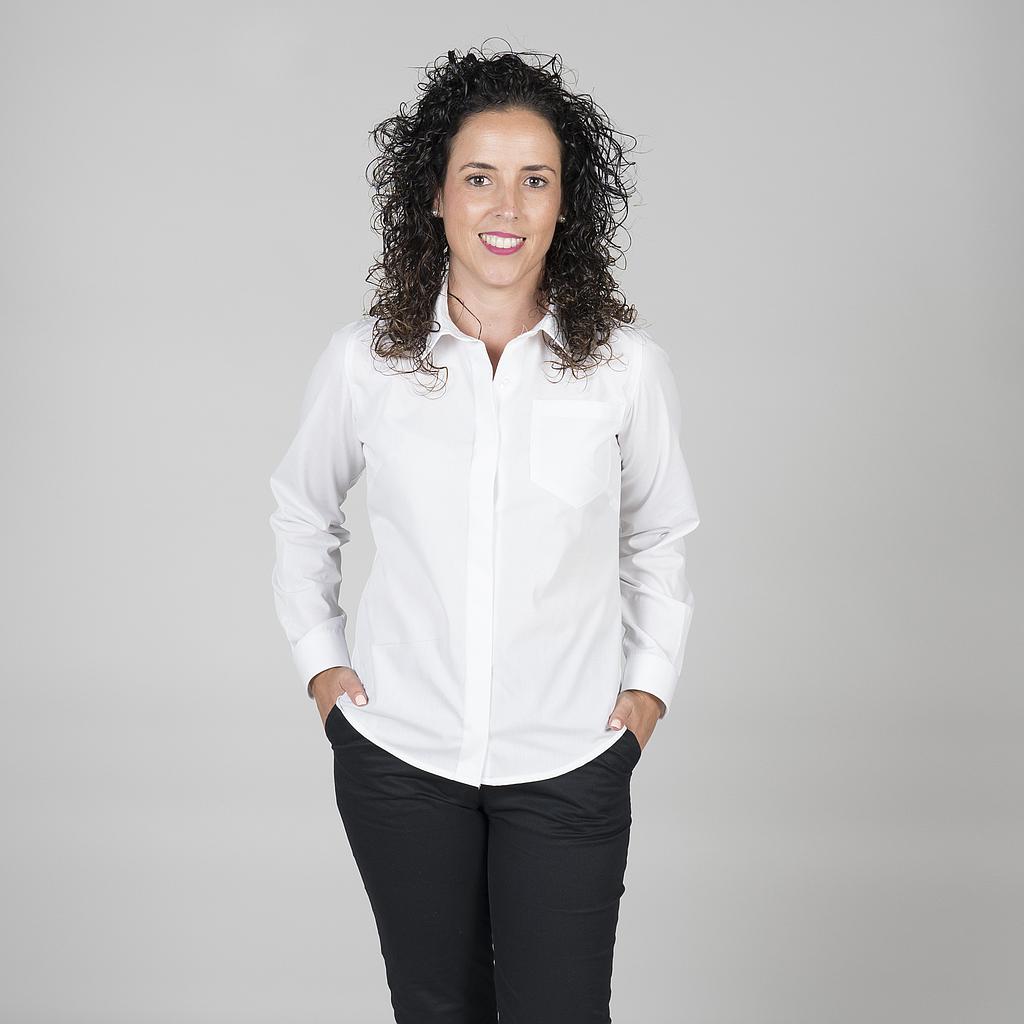 BLUSA SENHORA BOTÃO OCULTO M/COMPRIDA - Imagem