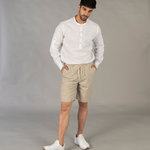 BERMUDA SHORTS MAN ELASTIC WAISTBAND
