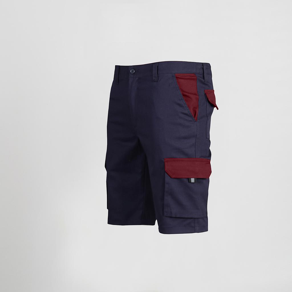 BERMUDA UNISEX MULTIBOLSILLOS ELASTICO GAMO COMBINADA - Imagem