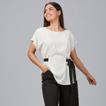 WOMEN'S ZULLA BLOUSE WITH BOW

