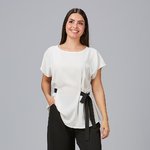WOMEN'S ZULLA BLOUSE WITH BOW

