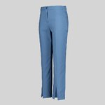WOMEN'S TROUSERS WITH CENTRAL SLIT AT THE HEM
