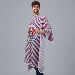 CAPE DE COIFFEUR IMPRIMÉE
