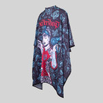 CAPE DE COIFFEUR IMPRIMÉE
