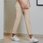 PANTALONI DONNA BIELASTICI RISVOLTO SUL FONDO
