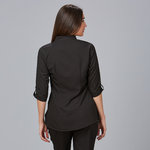 WOMEN'S VINCA MAO NECK BLOUSE
