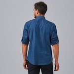 CAMISA HOMBRE TEJANO FINO LAVADO SLIM FIT MATTIA