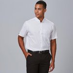 CAMICIA UOMO COLLO ALLA COREANA M/C POP. REDLINE
