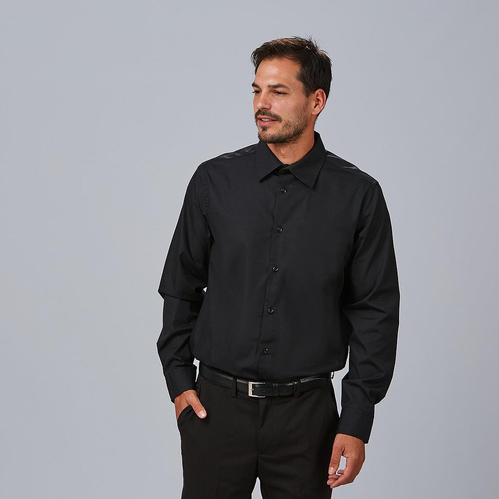 CAMISA HOMEM M/L SLIM FIT ELASTAN - Imagem