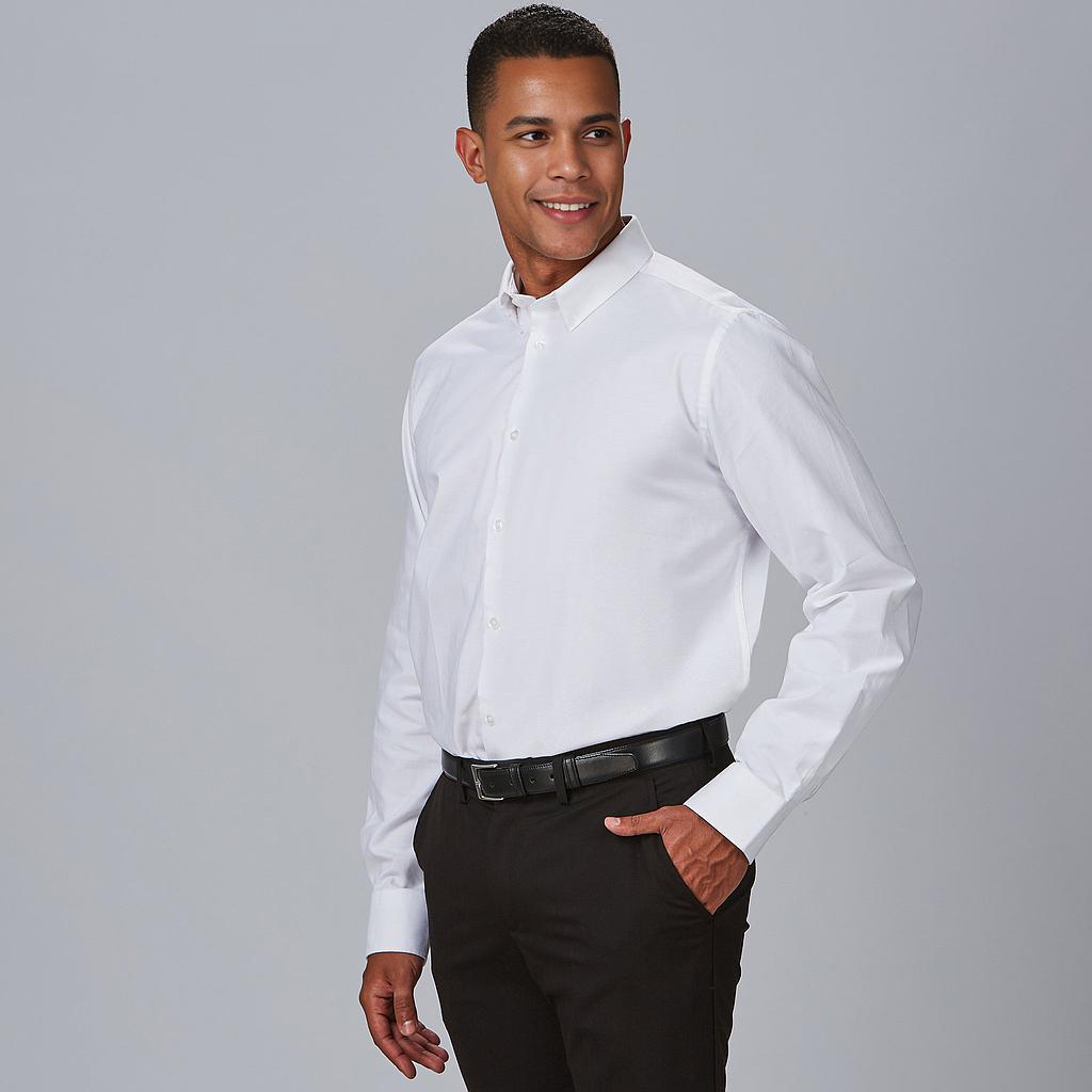 CAMISA HOMEM M/L SLIM FIT ELASTAN - Imagem