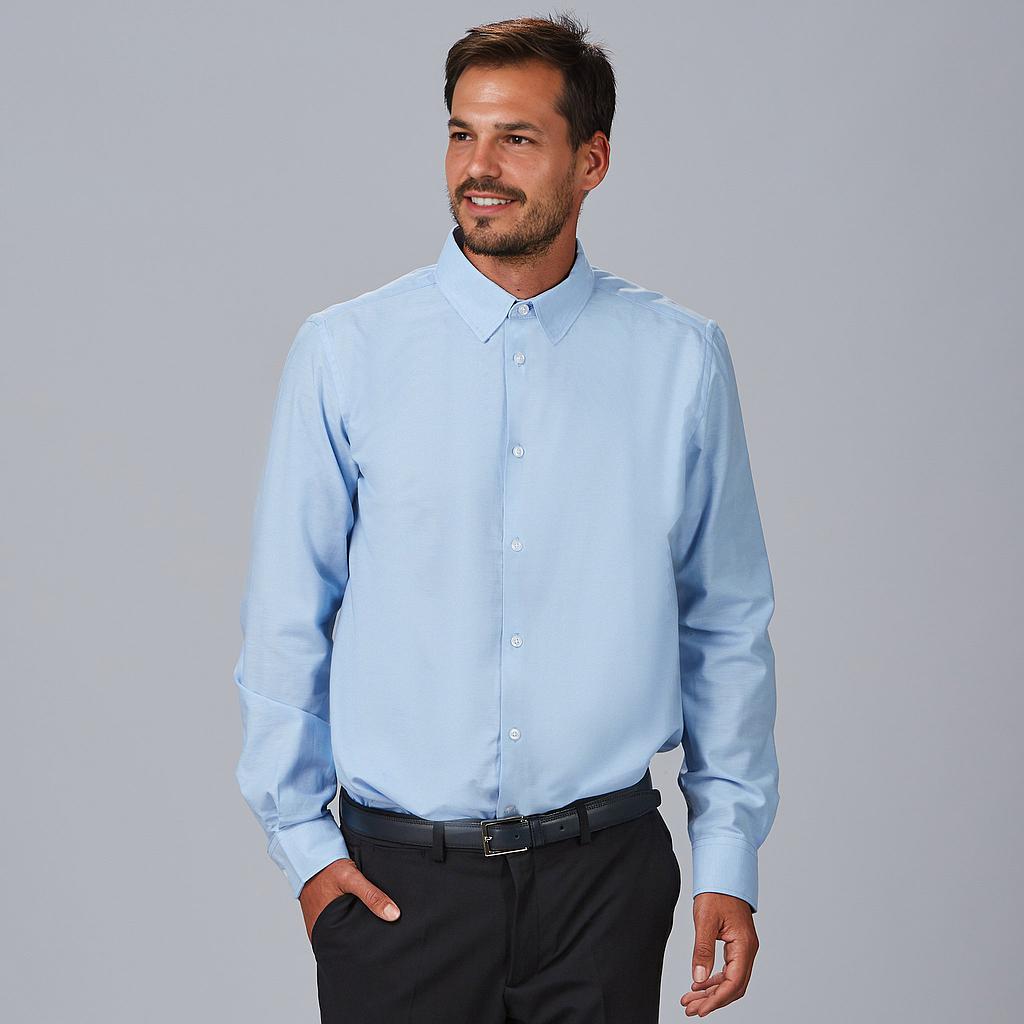 CAMISA HOMEM M/L SLIM FIT ELASTAN - Imagem