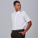 CHEMISE HOMME M/C SLIM FIT ÉLASTHANNE "RED LINE"
