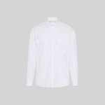 UNISEX "RED LINE" ELASTANE SHIRT WITH EPAULETTES M/L
