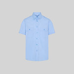 CAMISA UNISEX CHARRETERAS M/C ELASTAN "RED LINE"