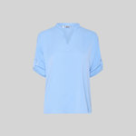 WOMEN'S MICAELA ROLL-UP SLEEVE BLOUSE
