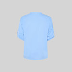 WOMEN'S MICAELA ROLL-UP SLEEVE BLOUSE
