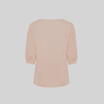 BLUSA MUJER MANGA RIZADA ROSANNA