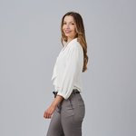 BLUSA SENHORA GOLA ABA LAÇO FLAVIA
