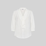CAMICETTA DONNA COLLETTO REVER NASTRO FLAVIA

