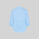 WOMEN'S FLAVIA LAPEL COLLAR BLOUSE WITH BOW
