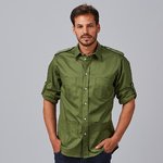 UNISEX MICHELE ROLL UP SLEEVE SLIM FIT SHIRT
