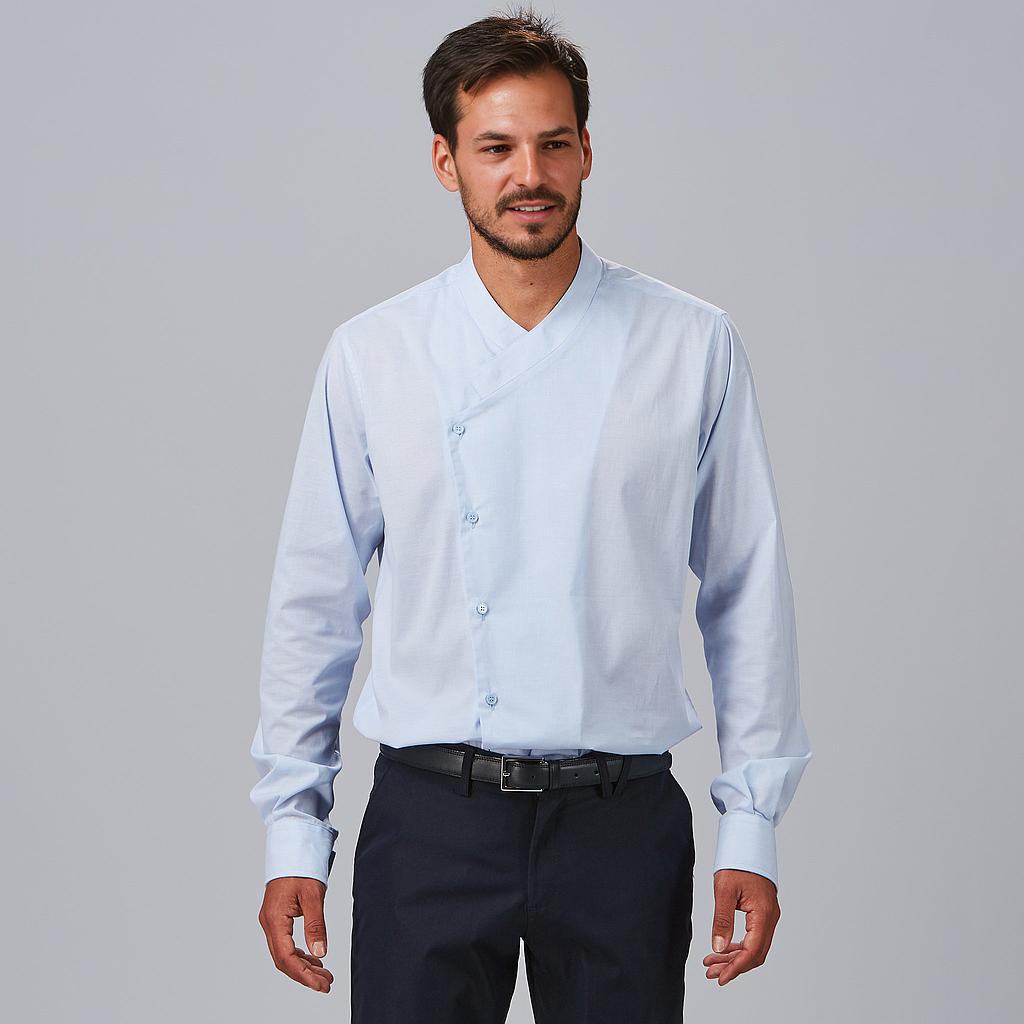 CAMISA HOMEM SLIM FIT FIL A FIL G/COZINHEIRO MARCELLO - Imagem