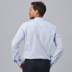 MEN'S MARCELLO END-ON-END SLIM FIT CHEF SHIRT
