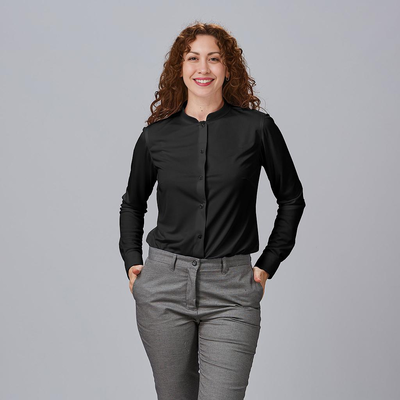 CAMISA MUJER C/MAO INTERLOCK RENATA