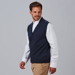 CHALECO CUELLO SOLAPA ABOTONADO HOMBRE