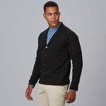 CARDIGAN À COL RÊVER ET BOUTONNÉ HOMME
