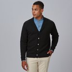 CARDIGAN À COL RÊVER ET BOUTONNÉ HOMME
